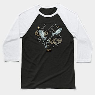 Pisces Constellation Baseball T-Shirt